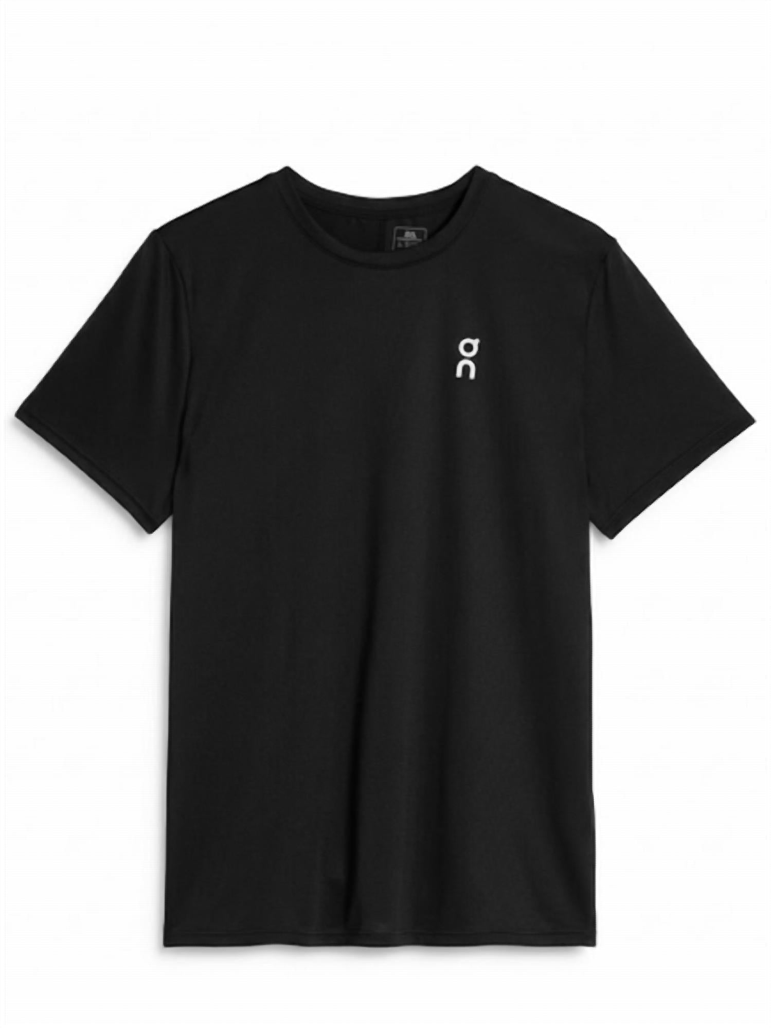 Camiseta de hombre de manga corta color negro