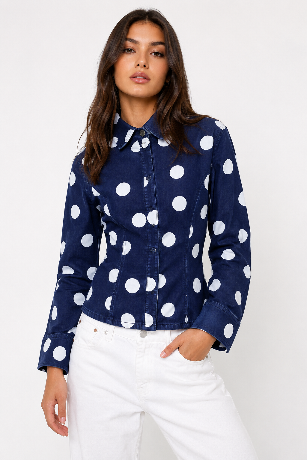 Sobrecamisa de mezclilla