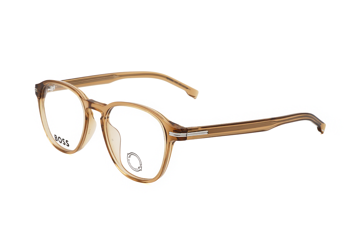 Montura para gafas de hombre 51 mm color beige