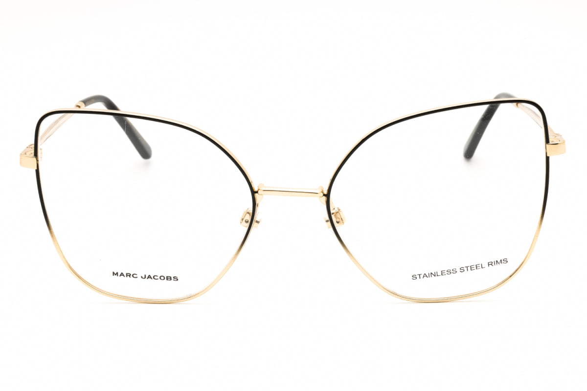 Gafas 56 mm color negro y dorado
