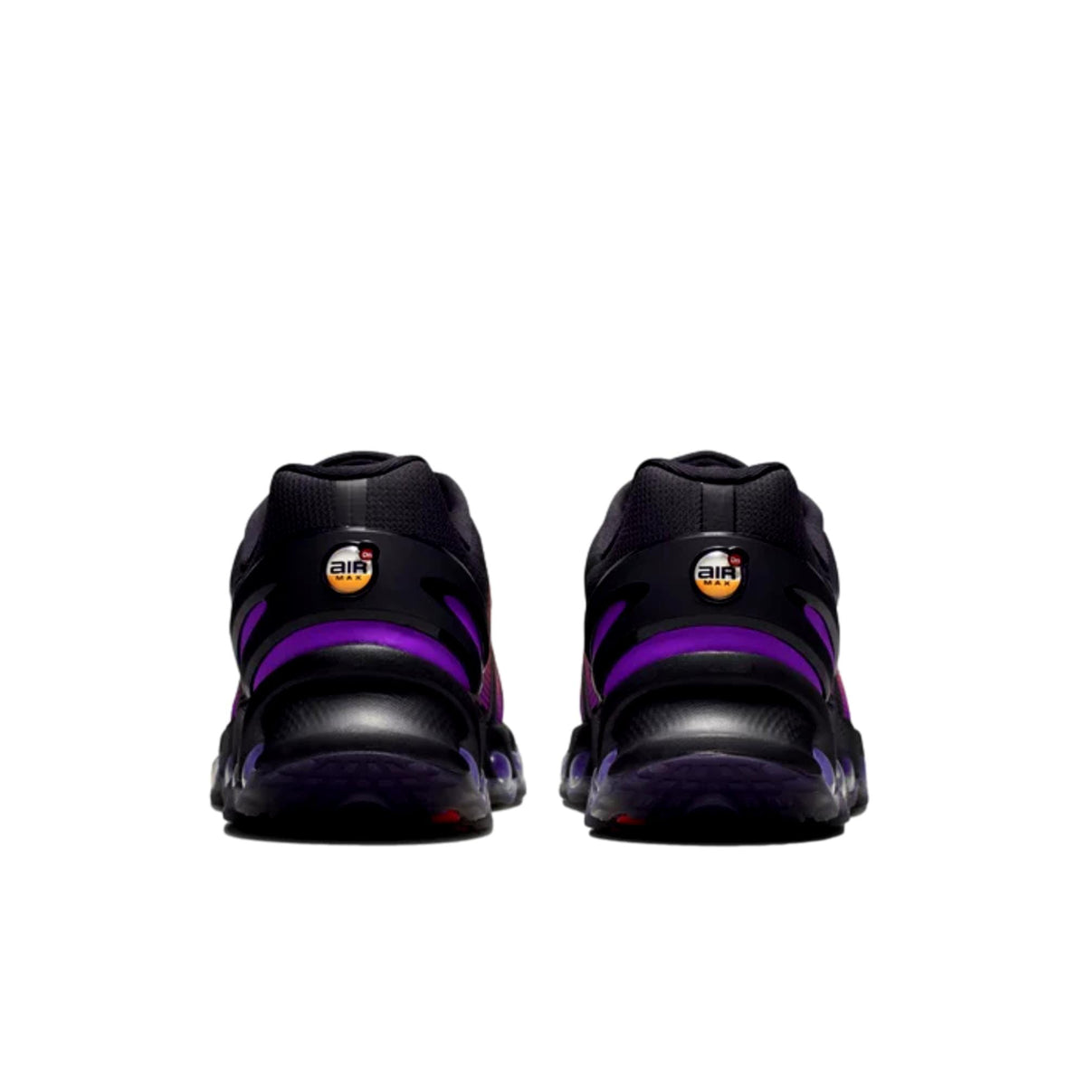 Calzado de hombre color negro y violeta