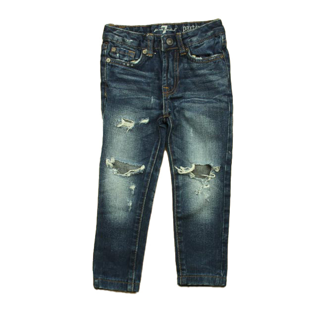 Jean para niño color azul