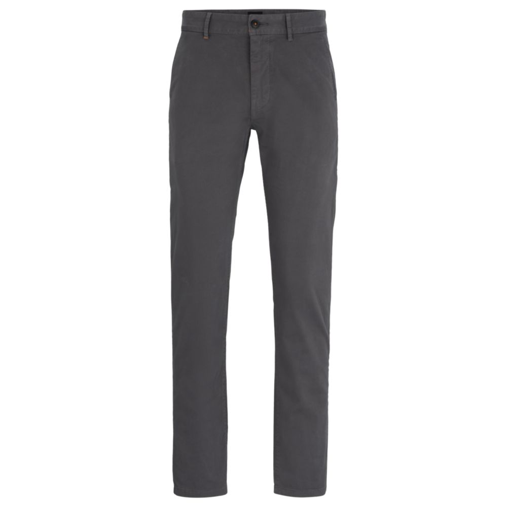 Pantalón de algodón de corte ajustado