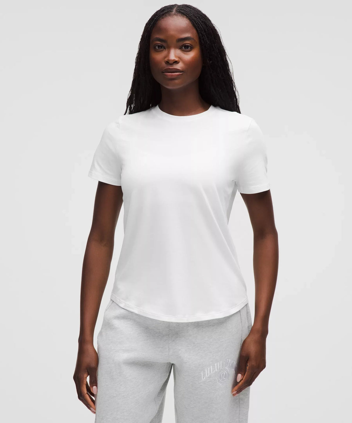 Camiseta con cuello redondo