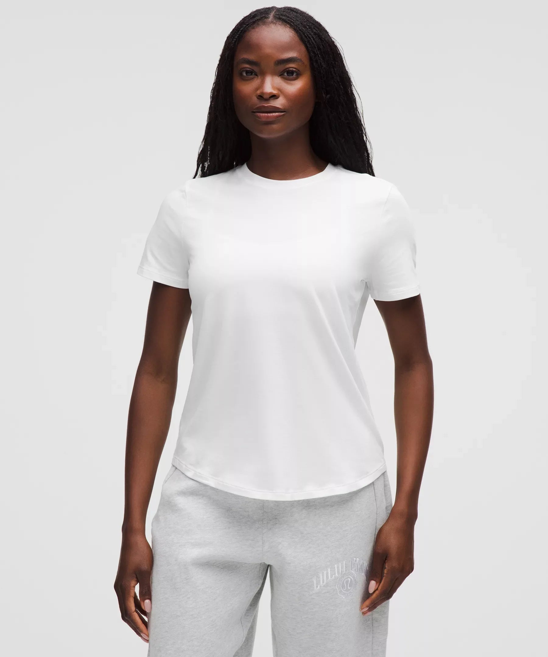 Camiseta con cuello redondo