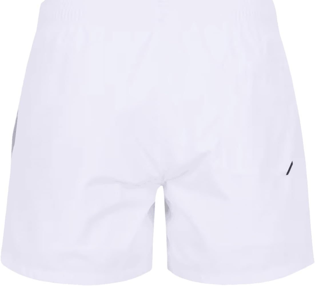 Pantaloneta de baño de hombre color blanco