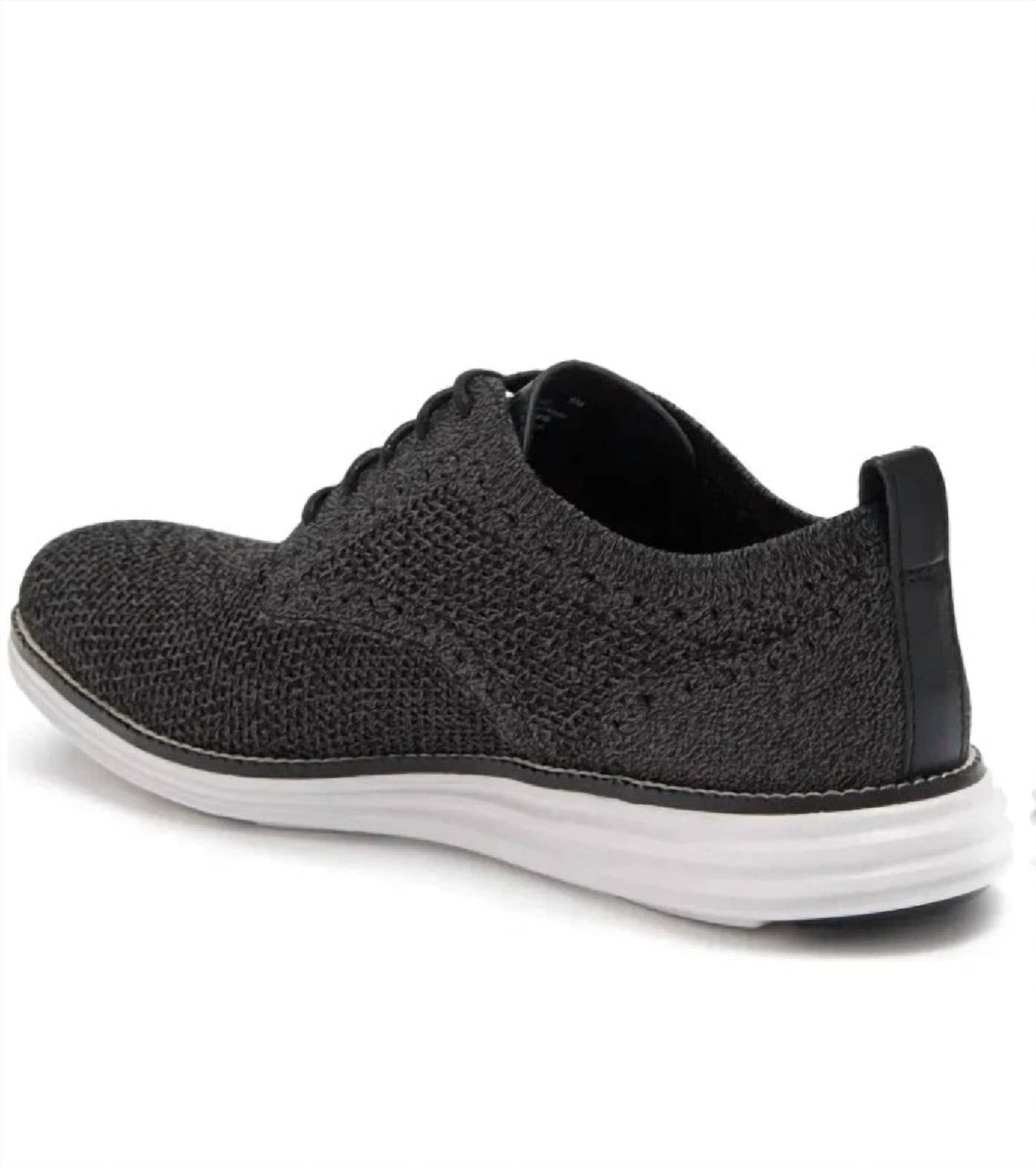 Zapatos de cordones de hombre color negro