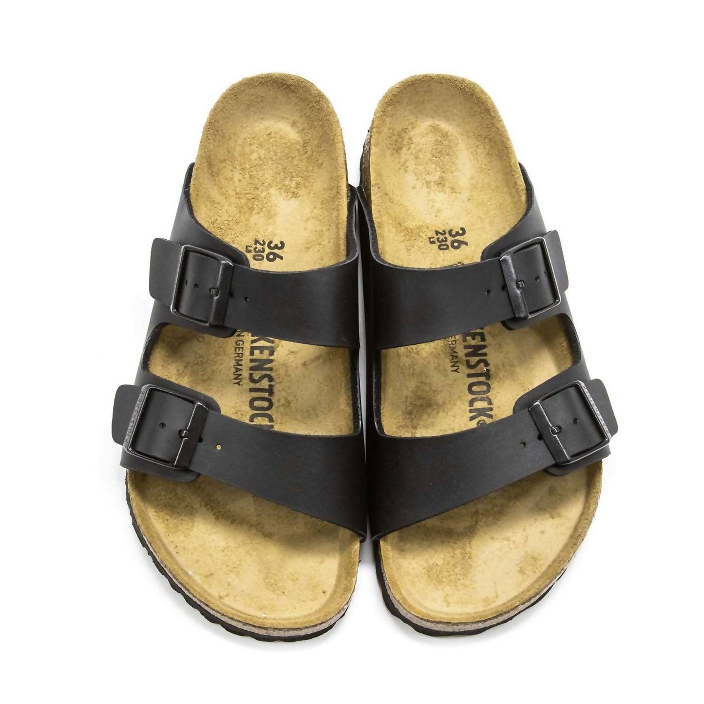 Sandalias de hombre color negro