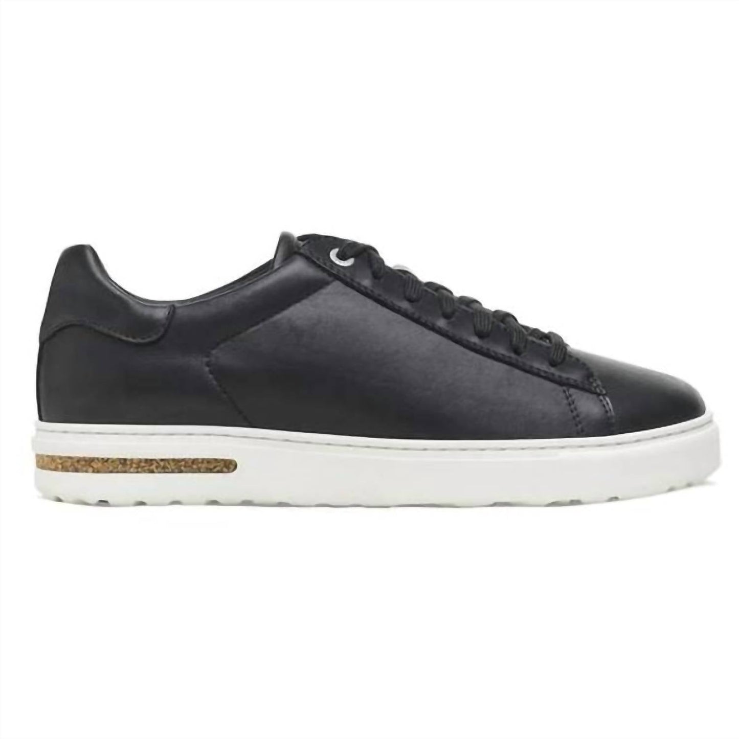 Tenis de mujer de cuero color negro