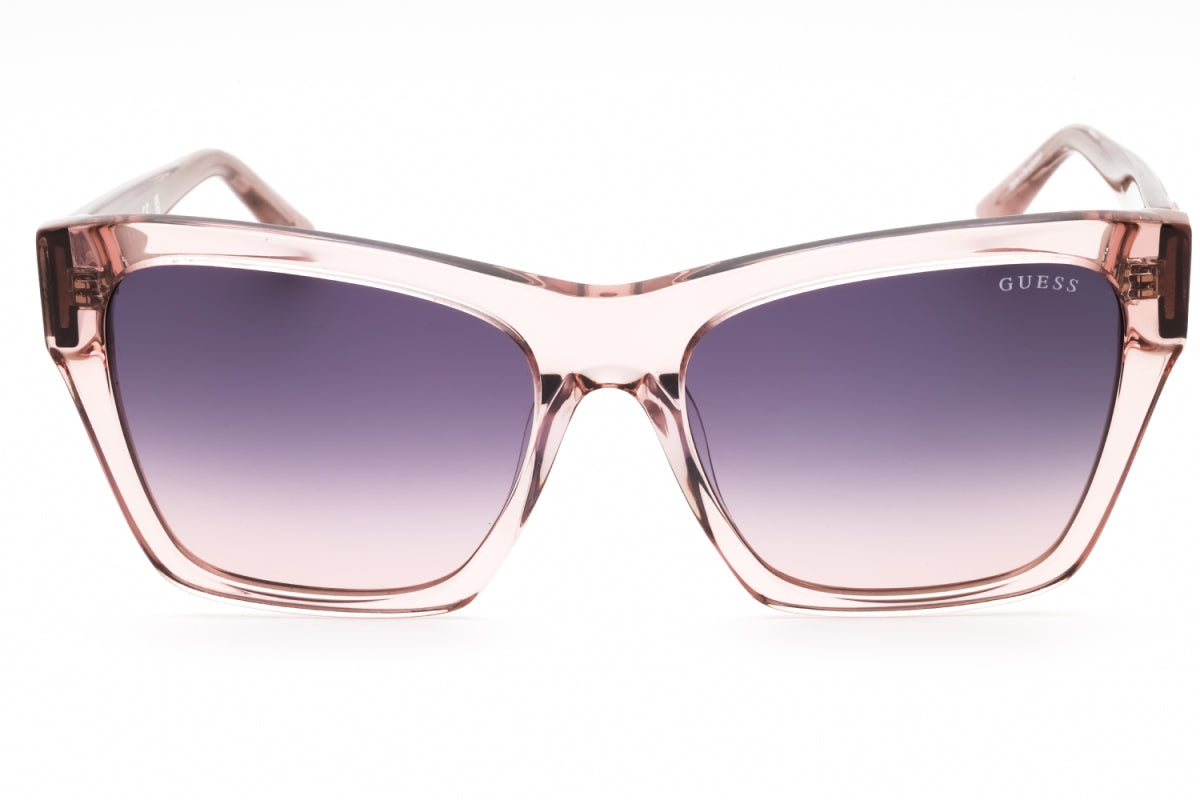Gafas color violeta y beige