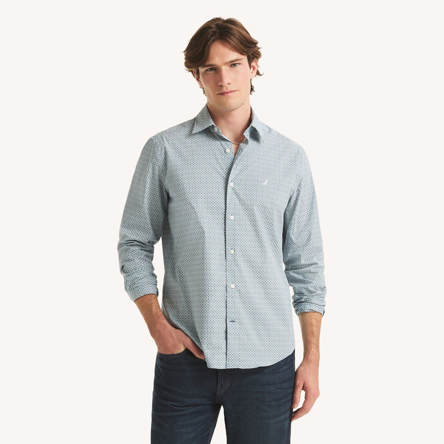 Camisa de hombre con estampado