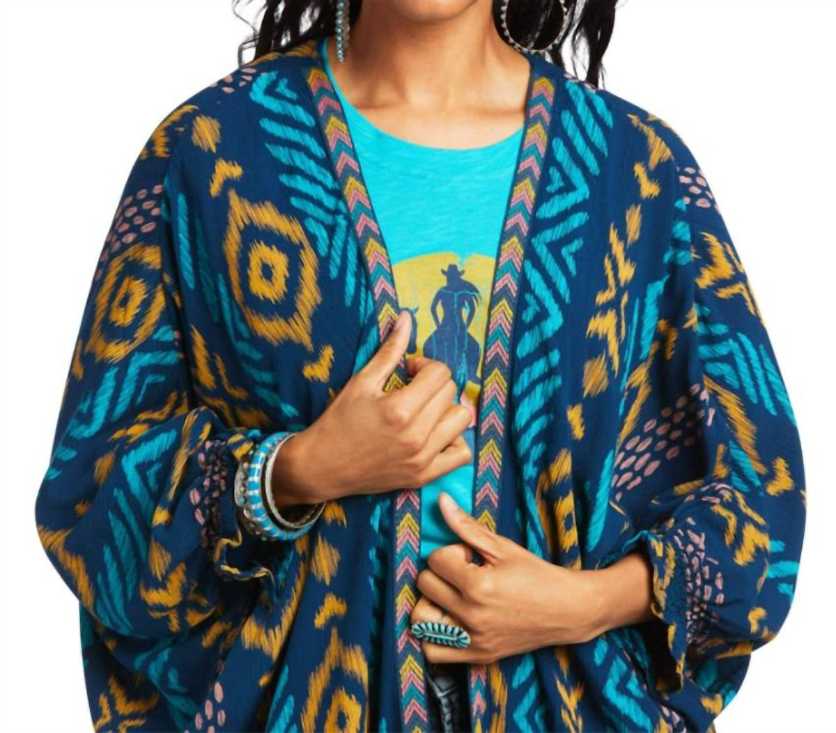 Top color azul