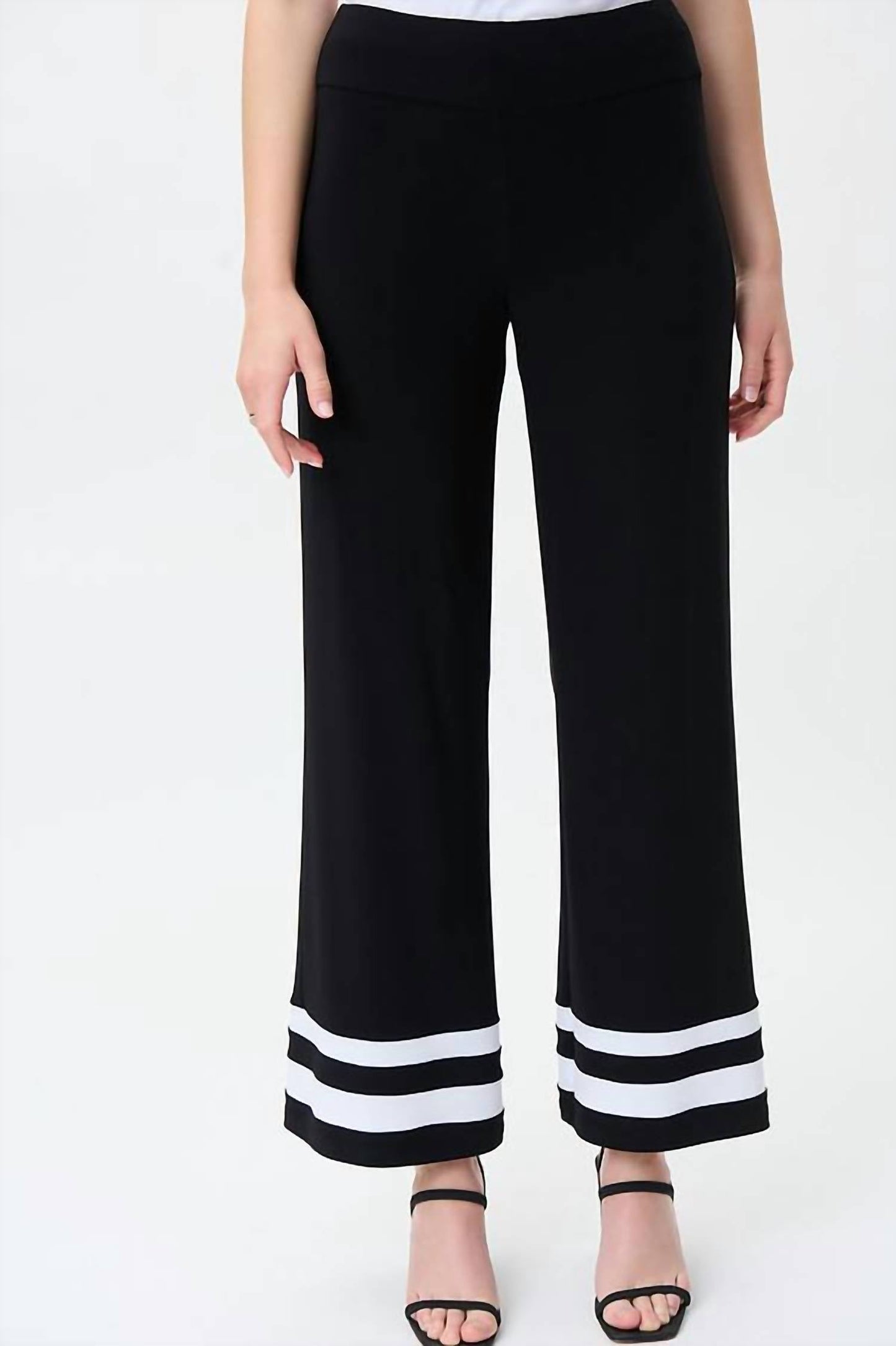 Pantalón color negro y blanco