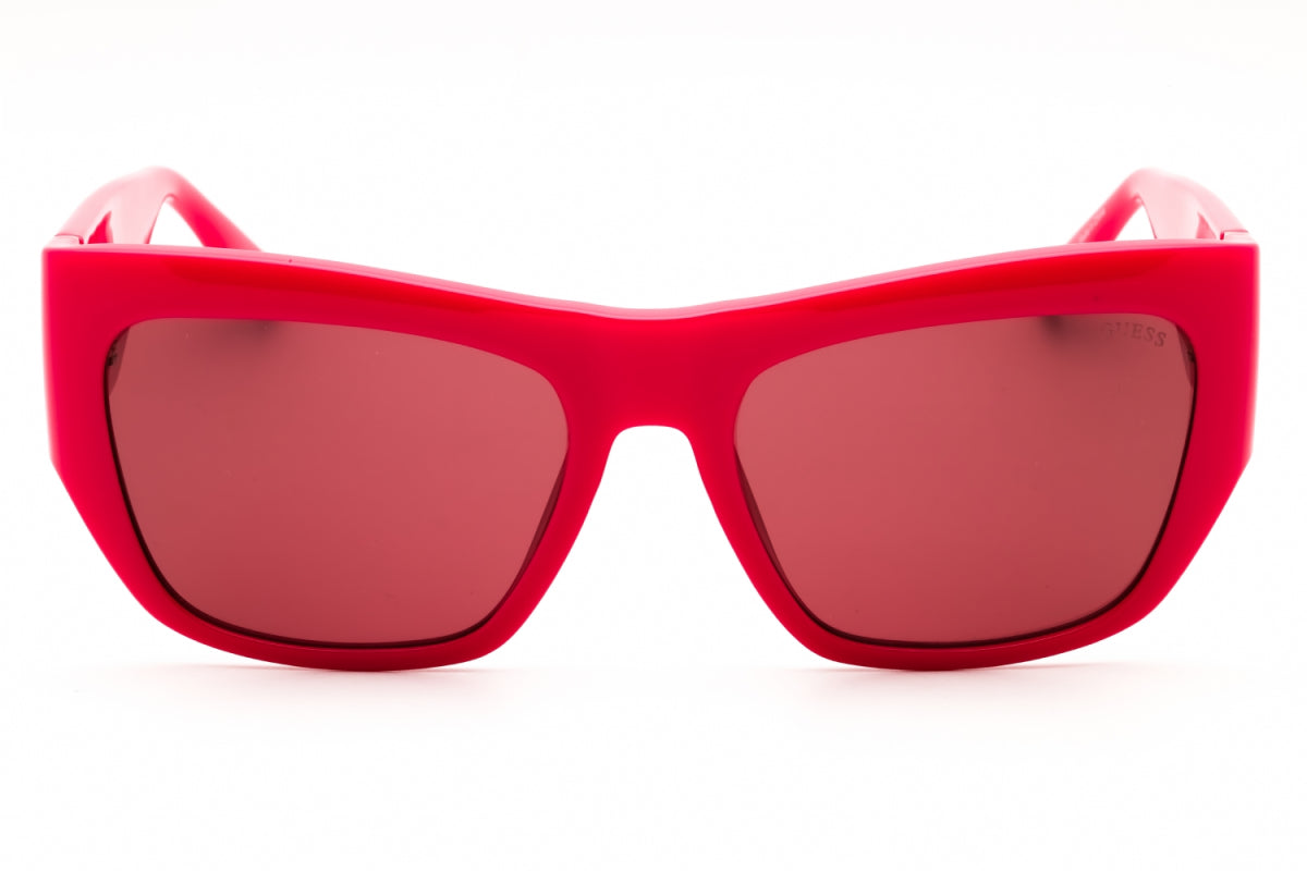 Gafas color rosado y vinotinto