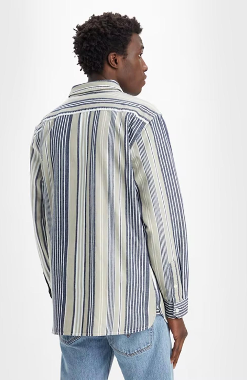 Sobrecamisa color azul
