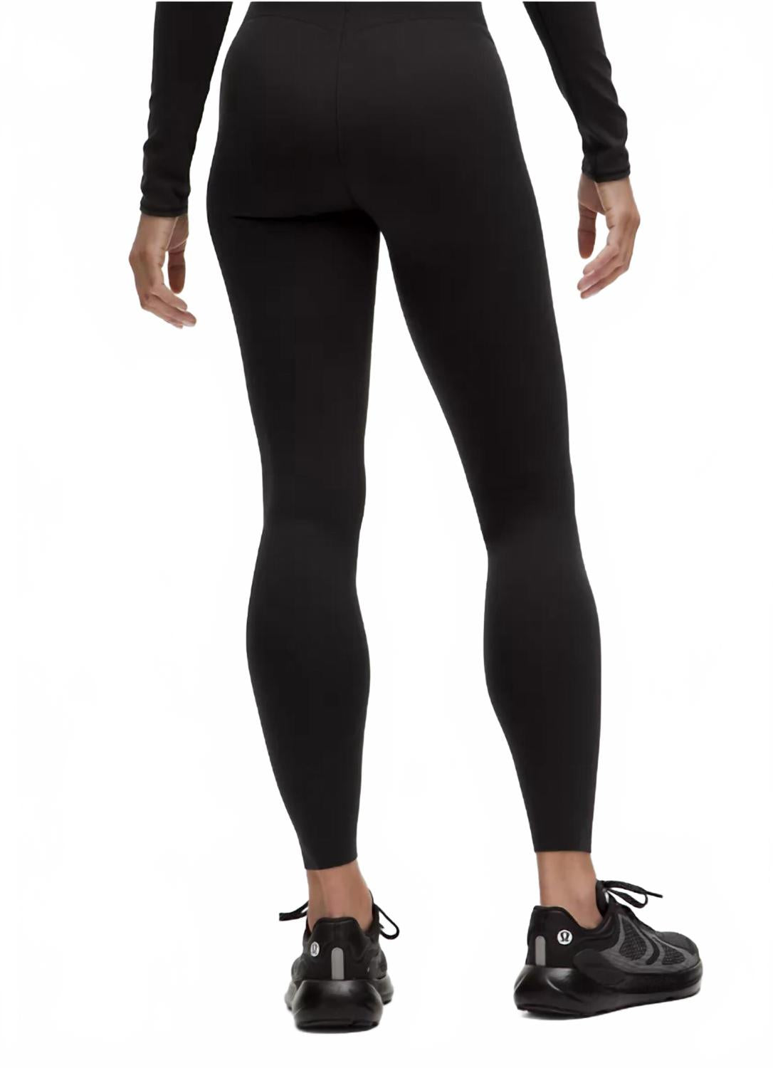 Leggings de tiro alto color negro