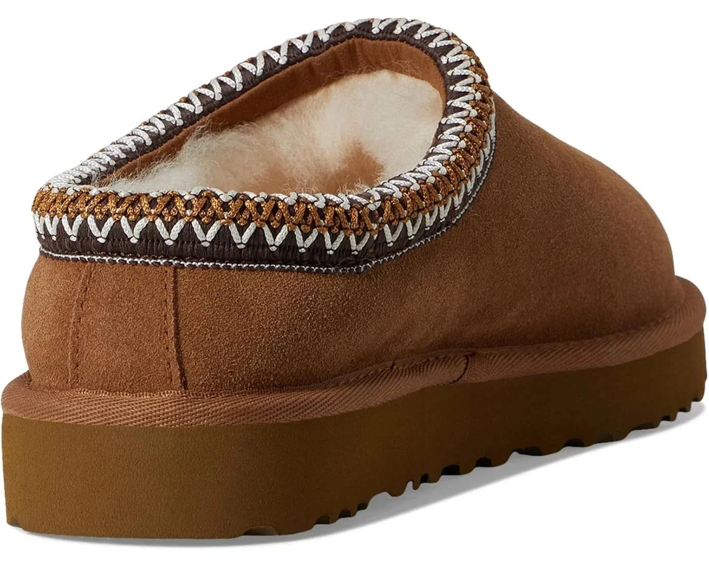 Pantuflas de mujer de gamuza sin cordones