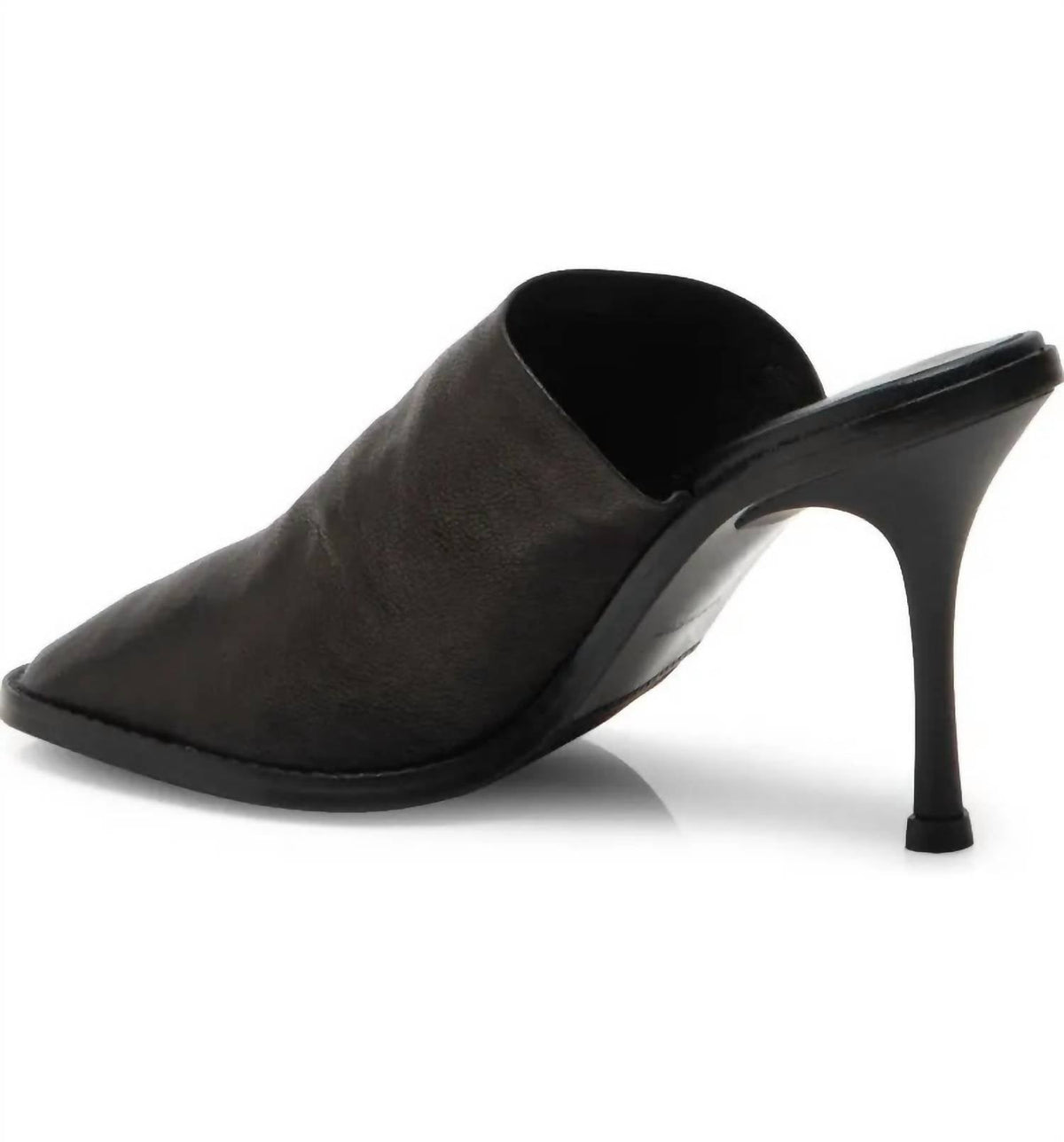 Zapatos destalonados de mujer color negro