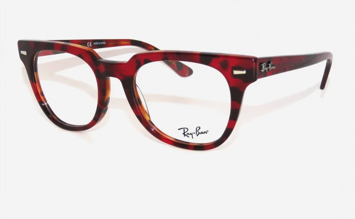 Montura para gafas unisex color rojo y naranja