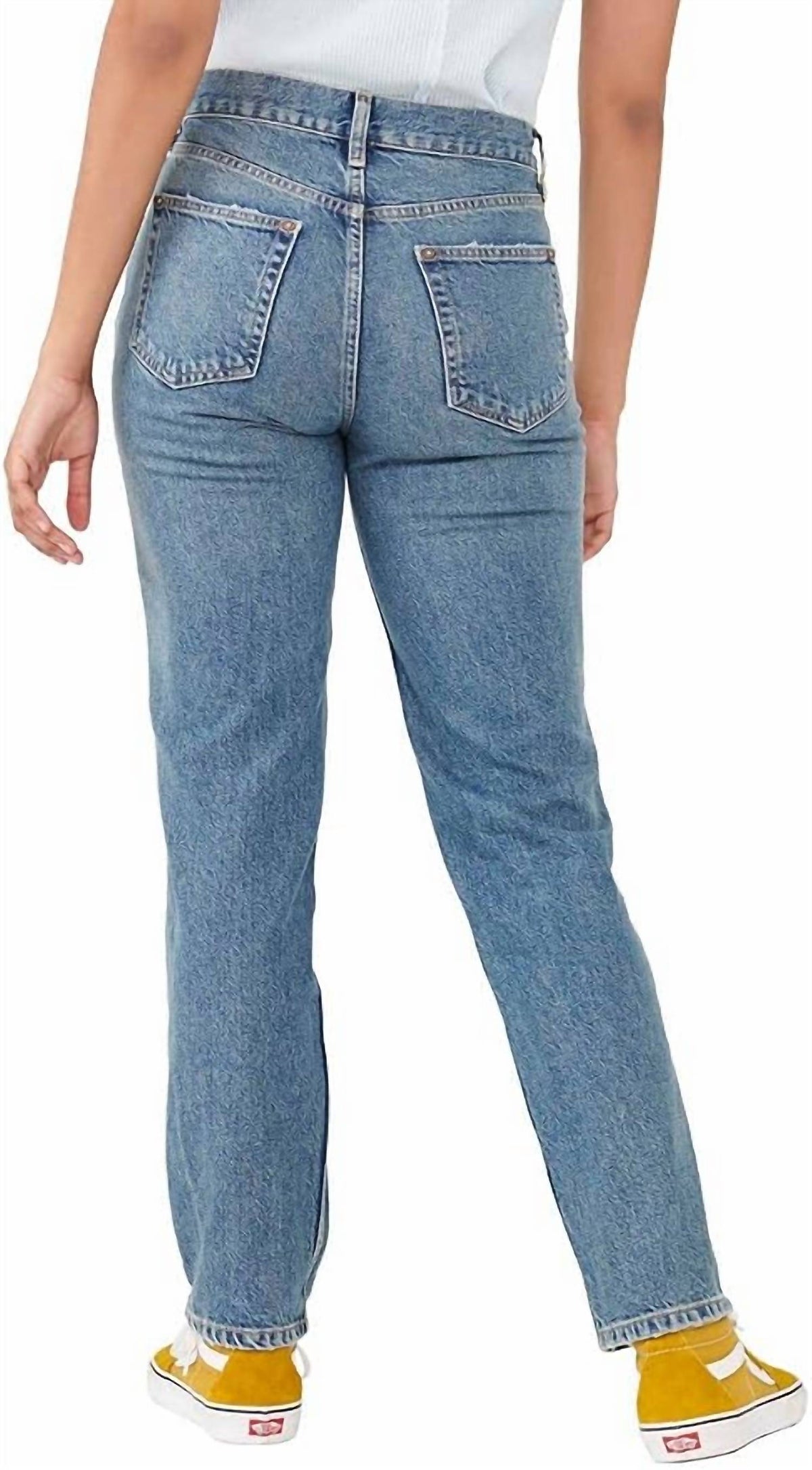 Jean color azul