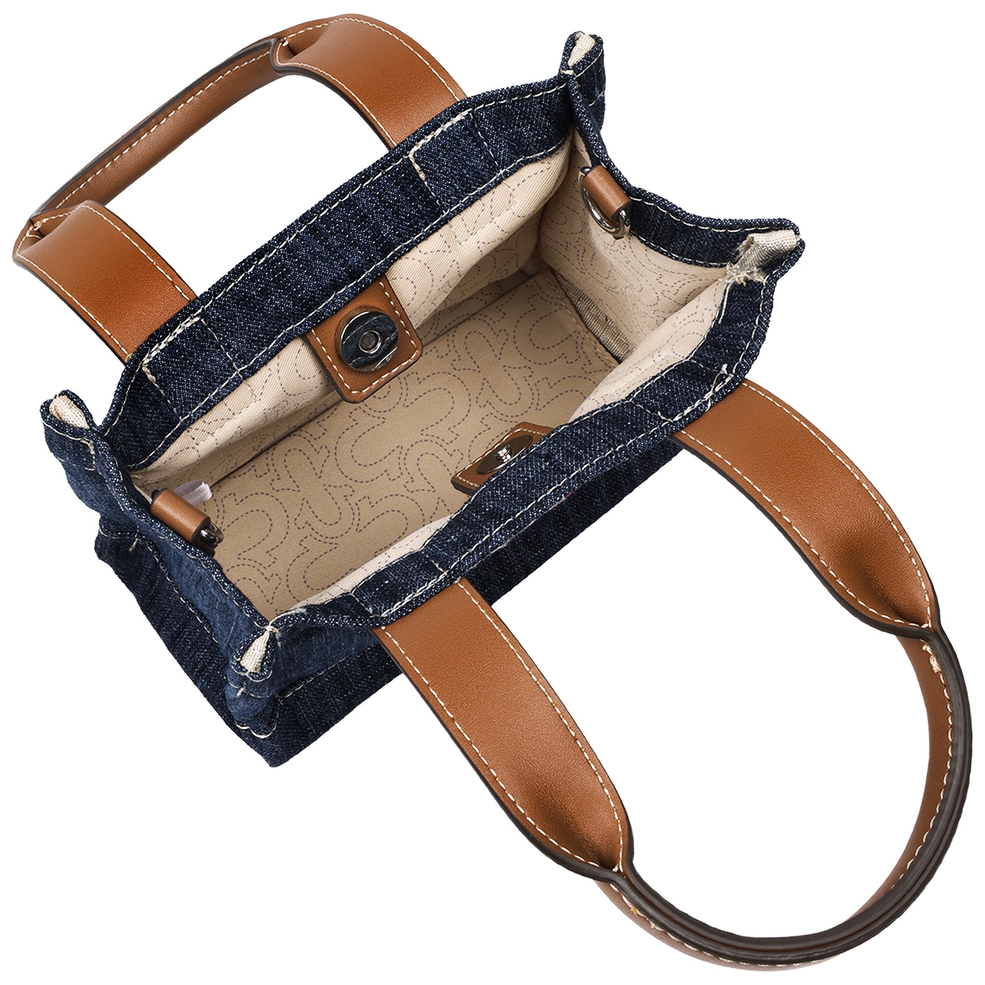 Bolso tote de mezclilla