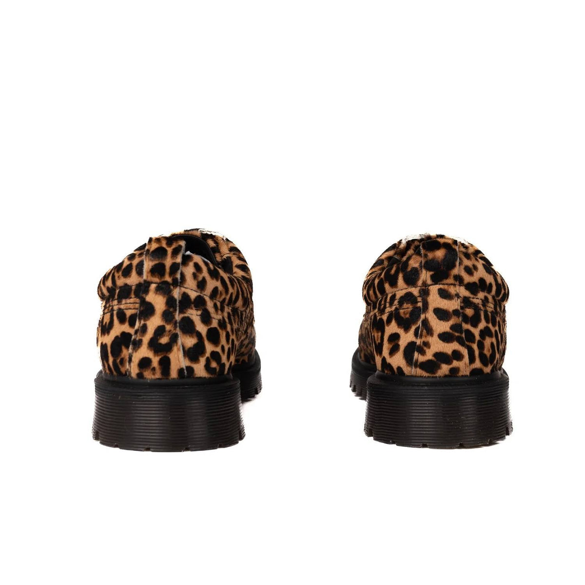 Zapatos de hombre de cuero con estampado animal