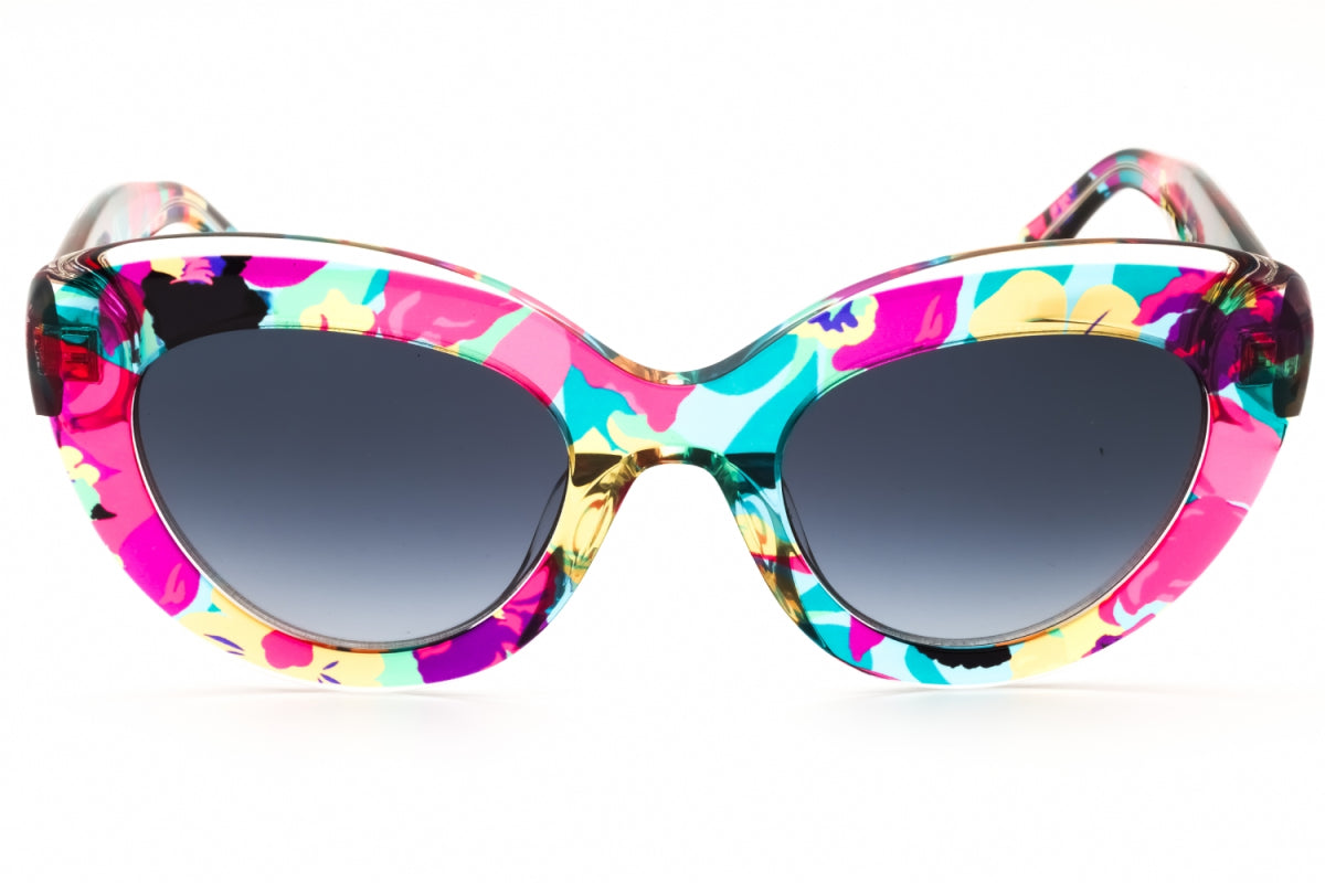 Gafas color gris oscuro y multicolor
