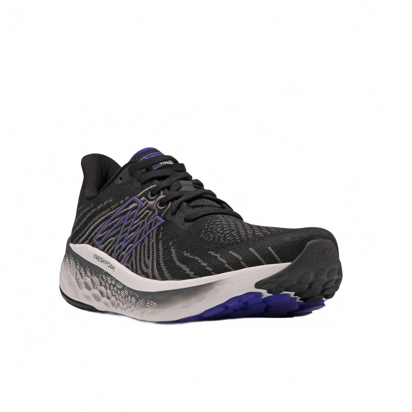 Tenis para correr de hombre color negro y violeta