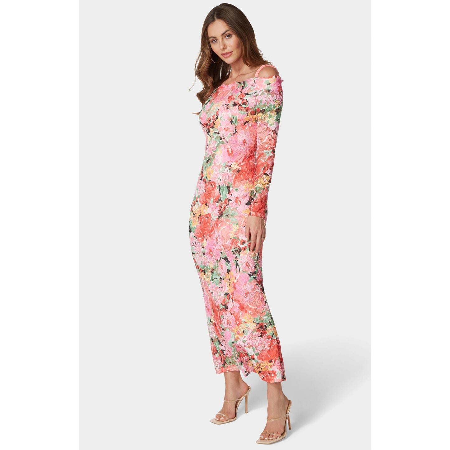 Vestido con hombros descubiertos