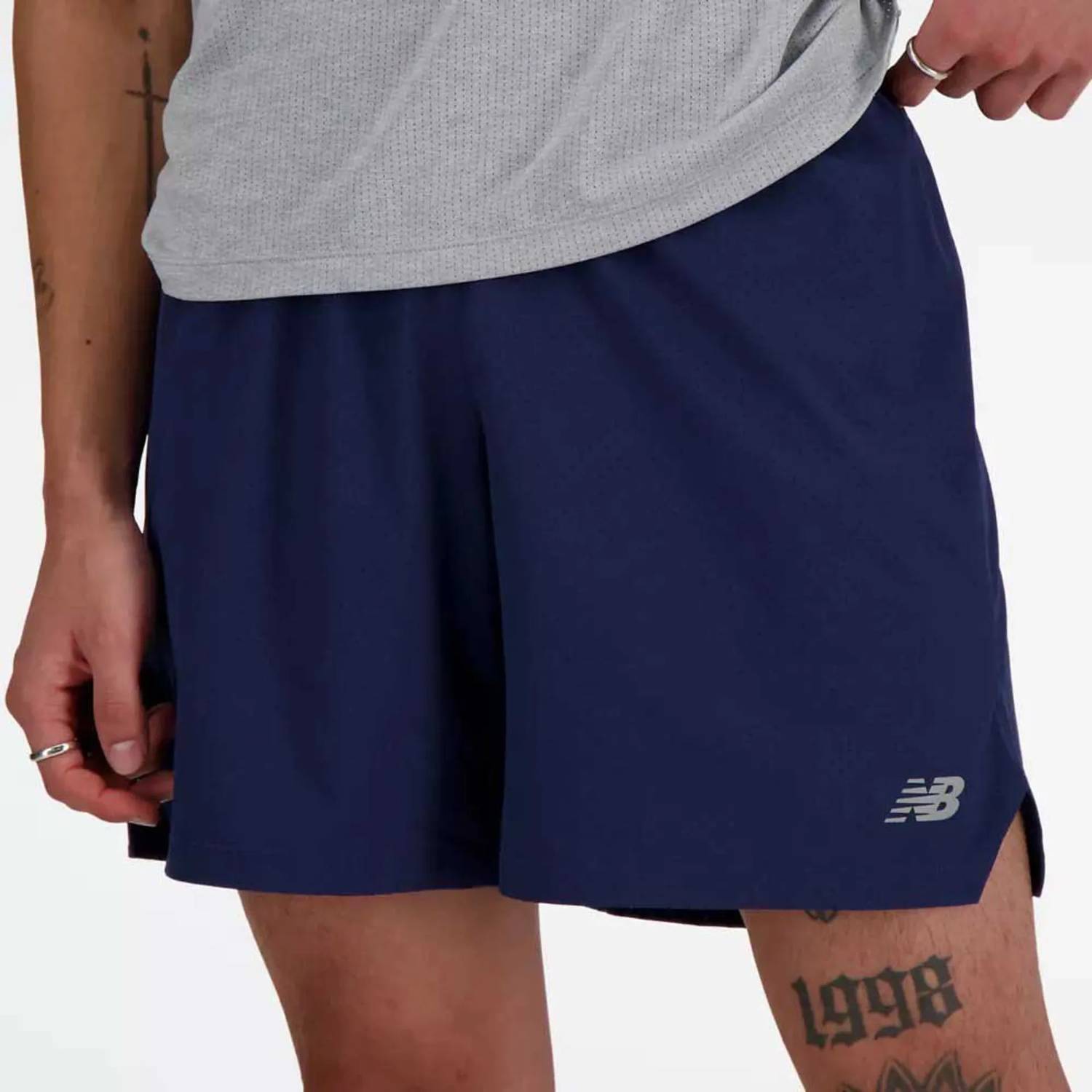 Short color azul