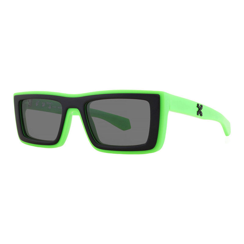 Gafas color gris oscuro y verde