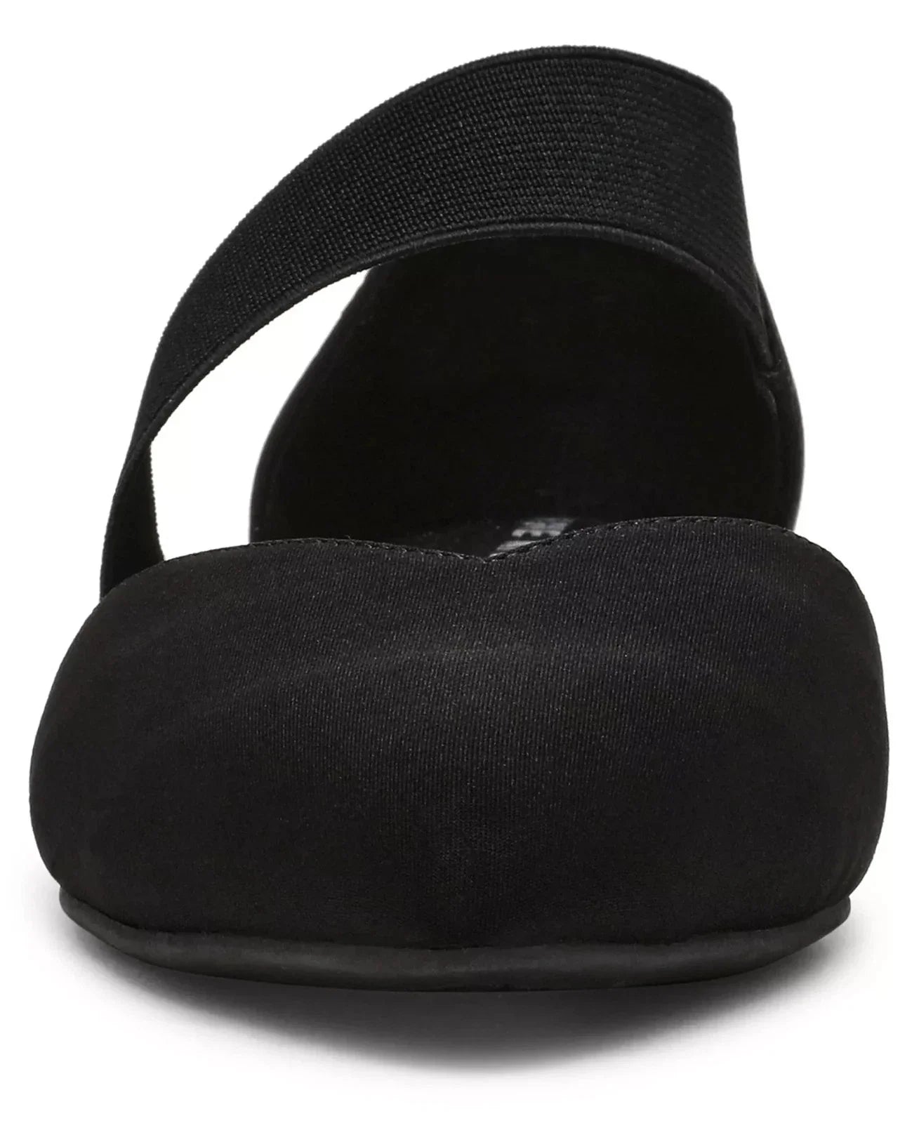 Zapatos planos de hombre sin cordones color negro