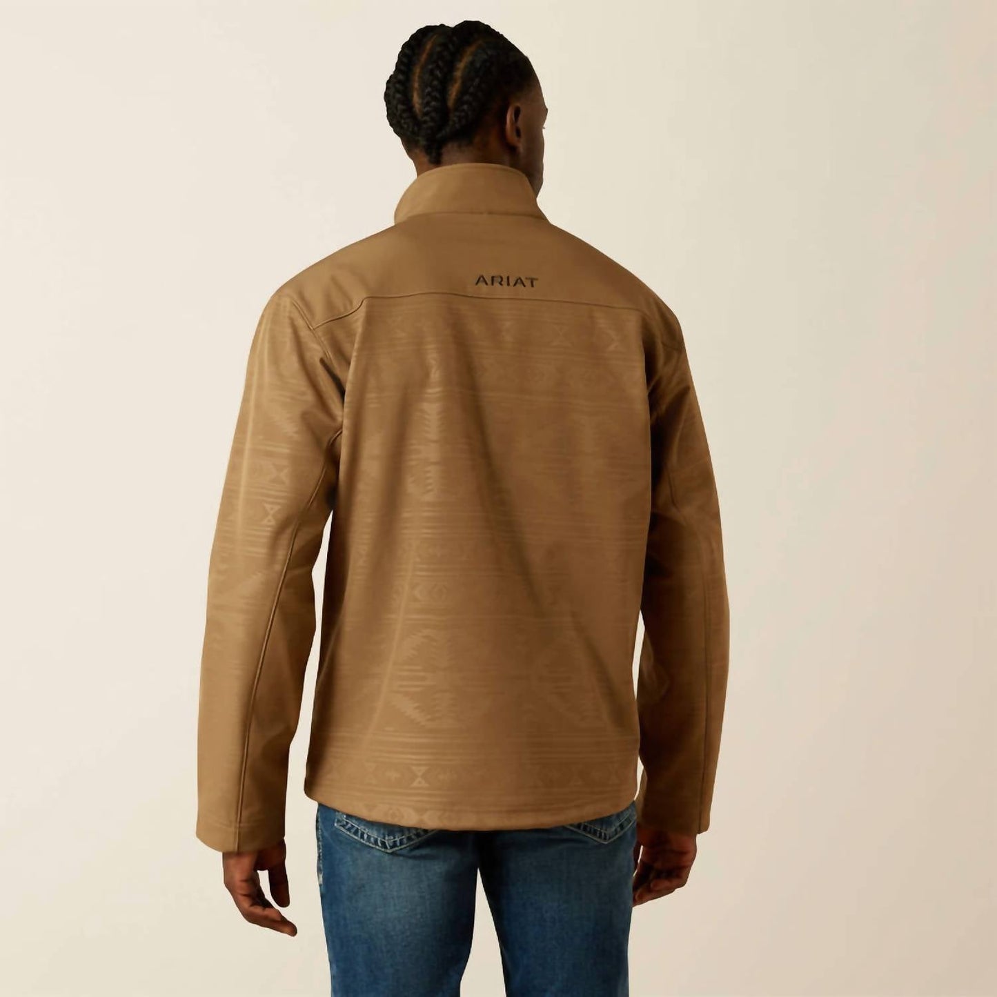 Chaqueta color caqui