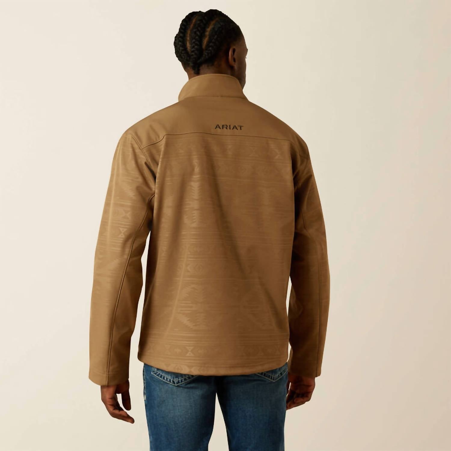Chaqueta color caqui