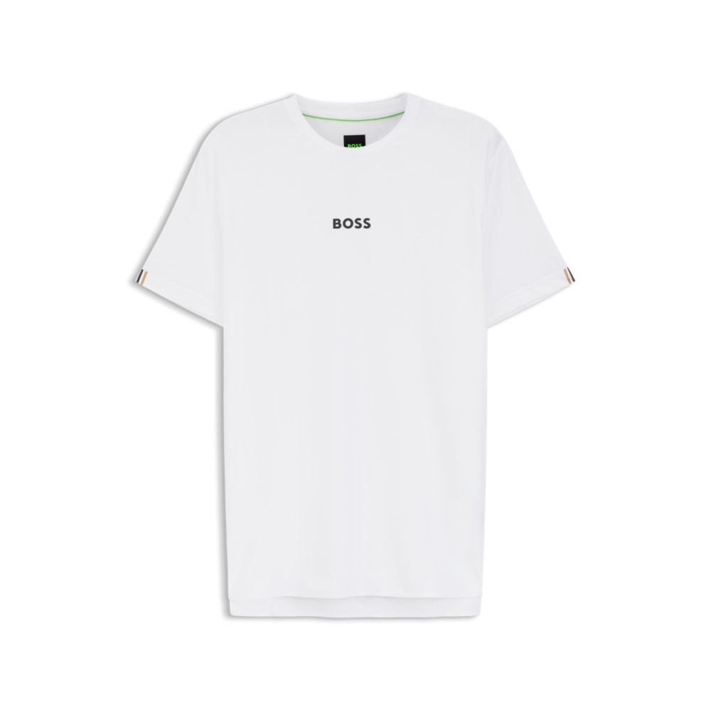 Camiseta de corte ajustado a rayas