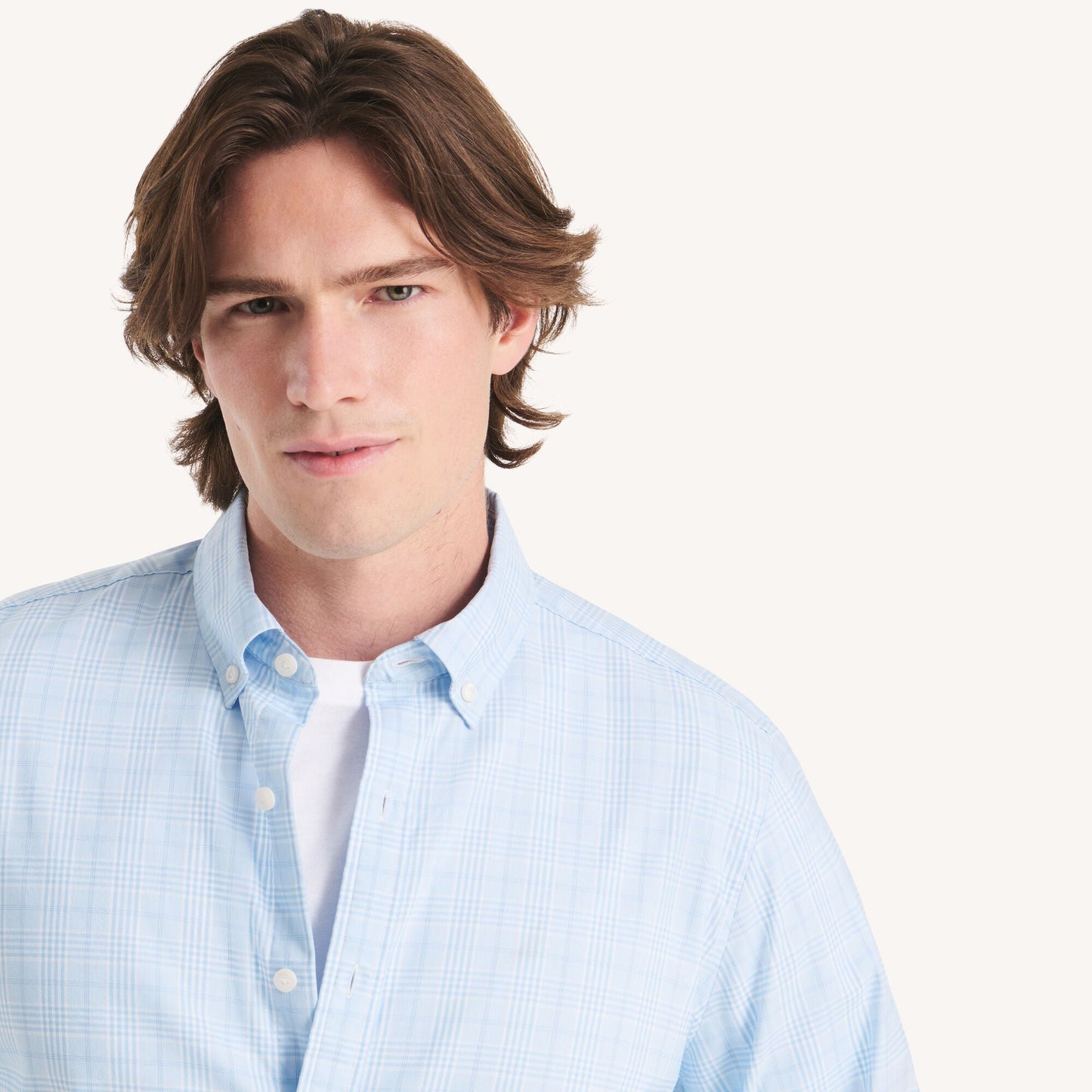 Camisa de hombre a cuadros