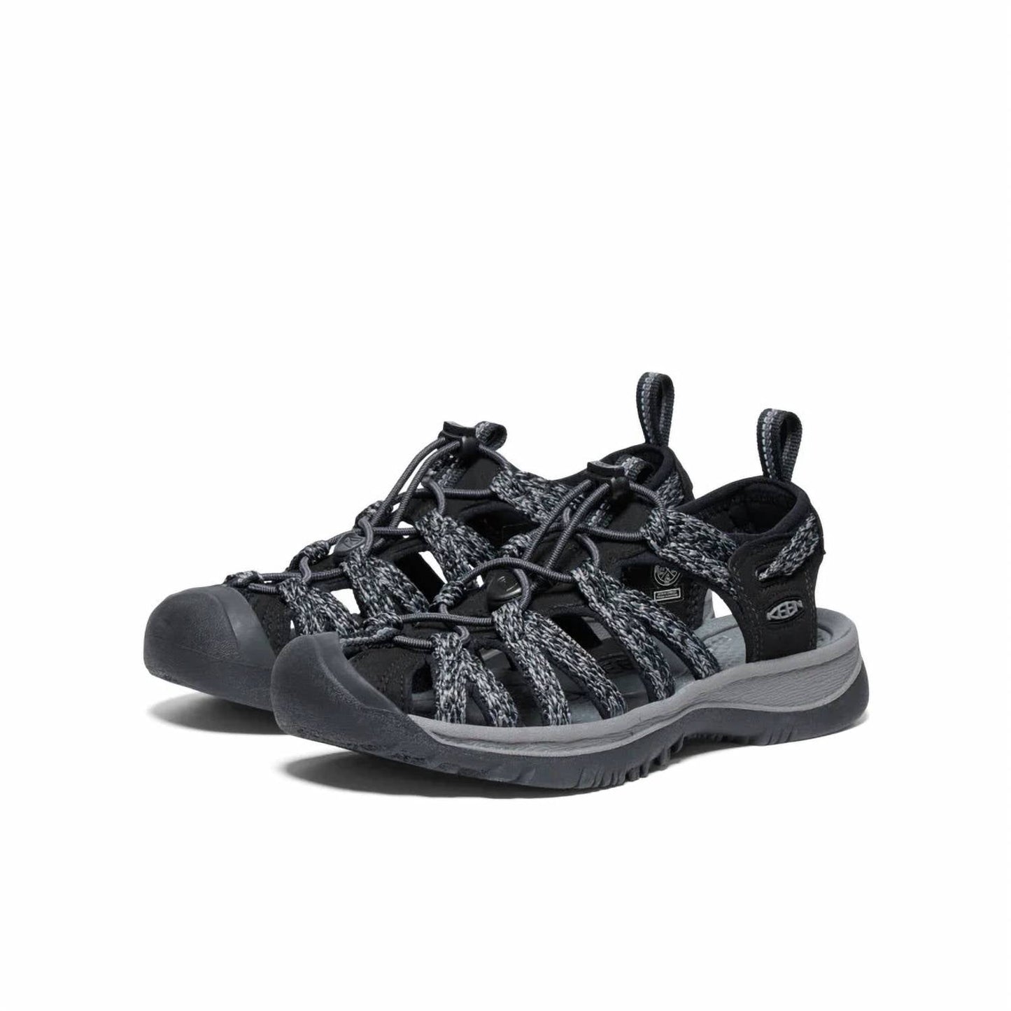 Sandalias de mujer color negro y gris