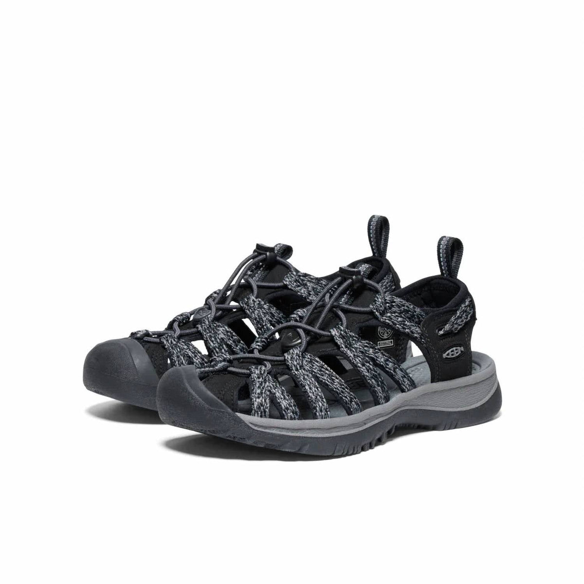 Sandalias de mujer color negro y gris