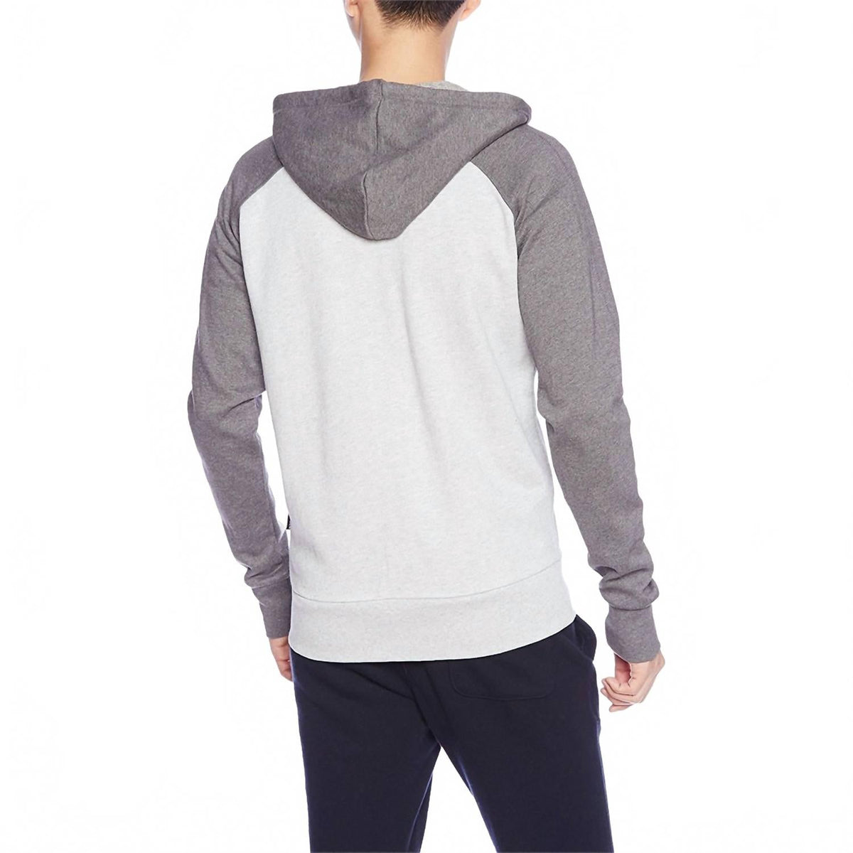 Buzo con capucha color gris claro