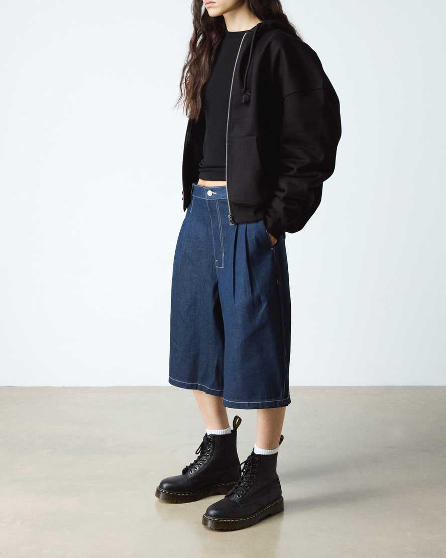 Botas de cuero con cordones