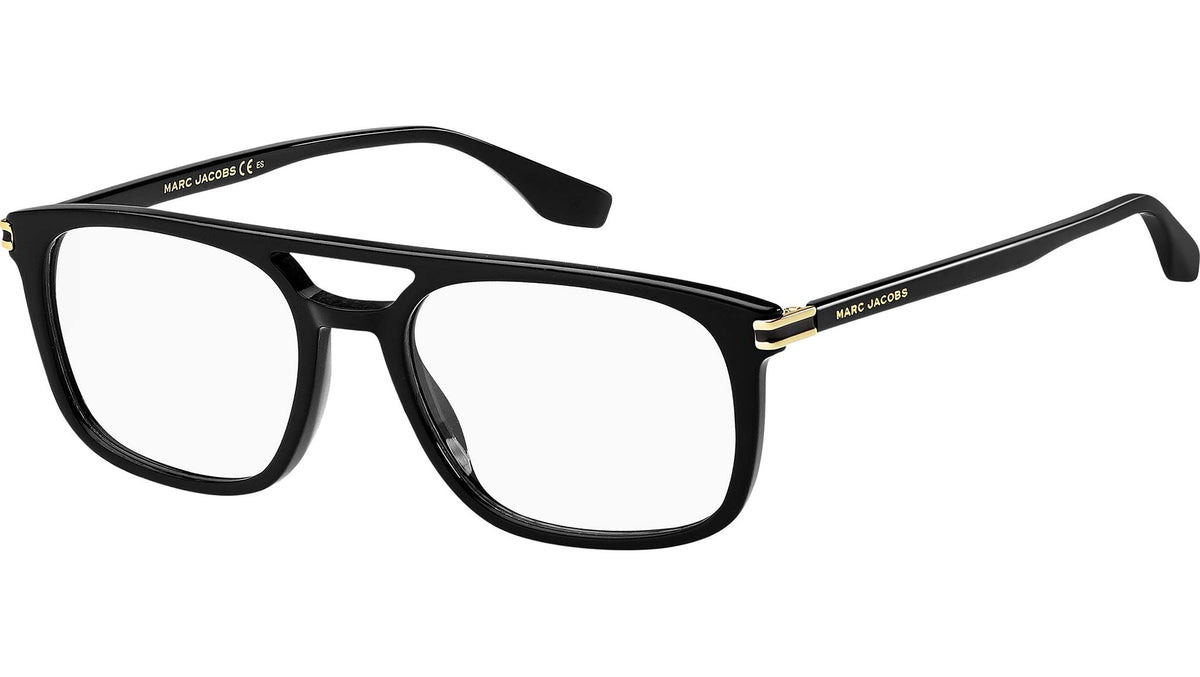 Montura para gafas de hombre 54 mm color negro
