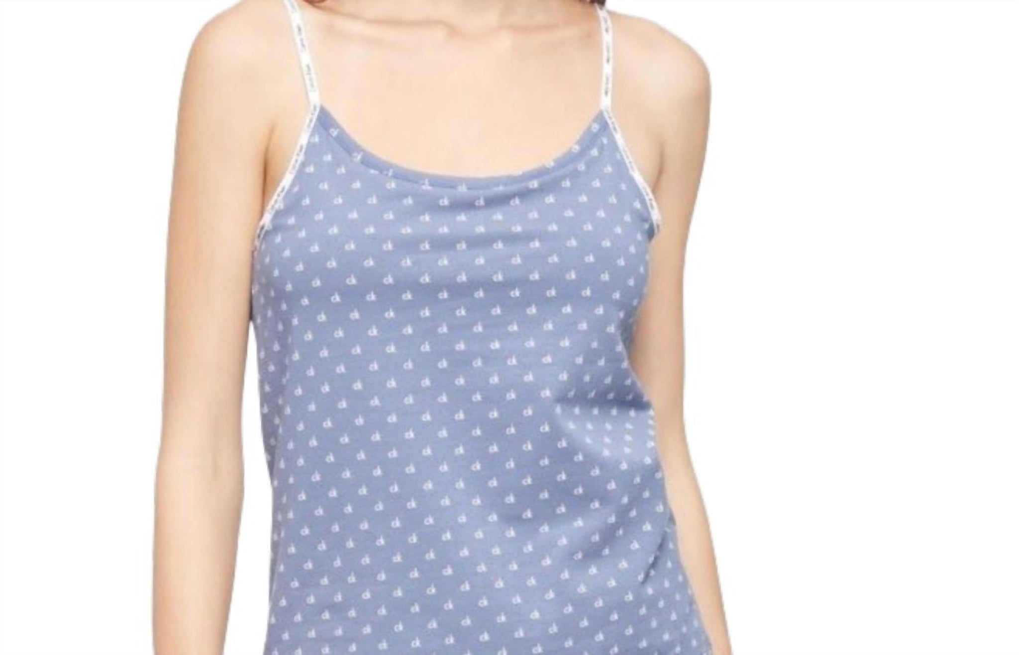 Vestido de baño sin mangas color azul claro