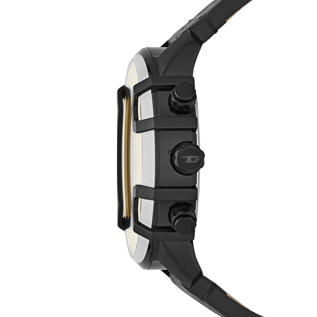 Reloj de hombre de acero inoxidable color negro