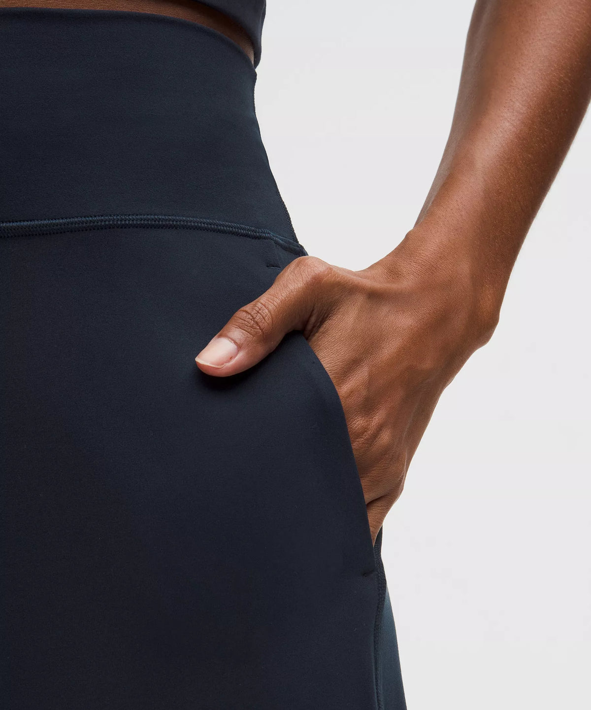 Pantalón de pierna ancha de tiro alto