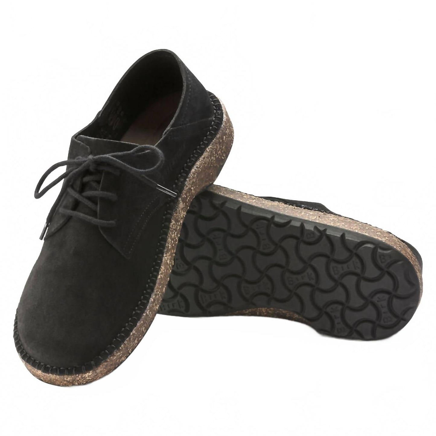 Zapatos de mujer con cordones color negro
