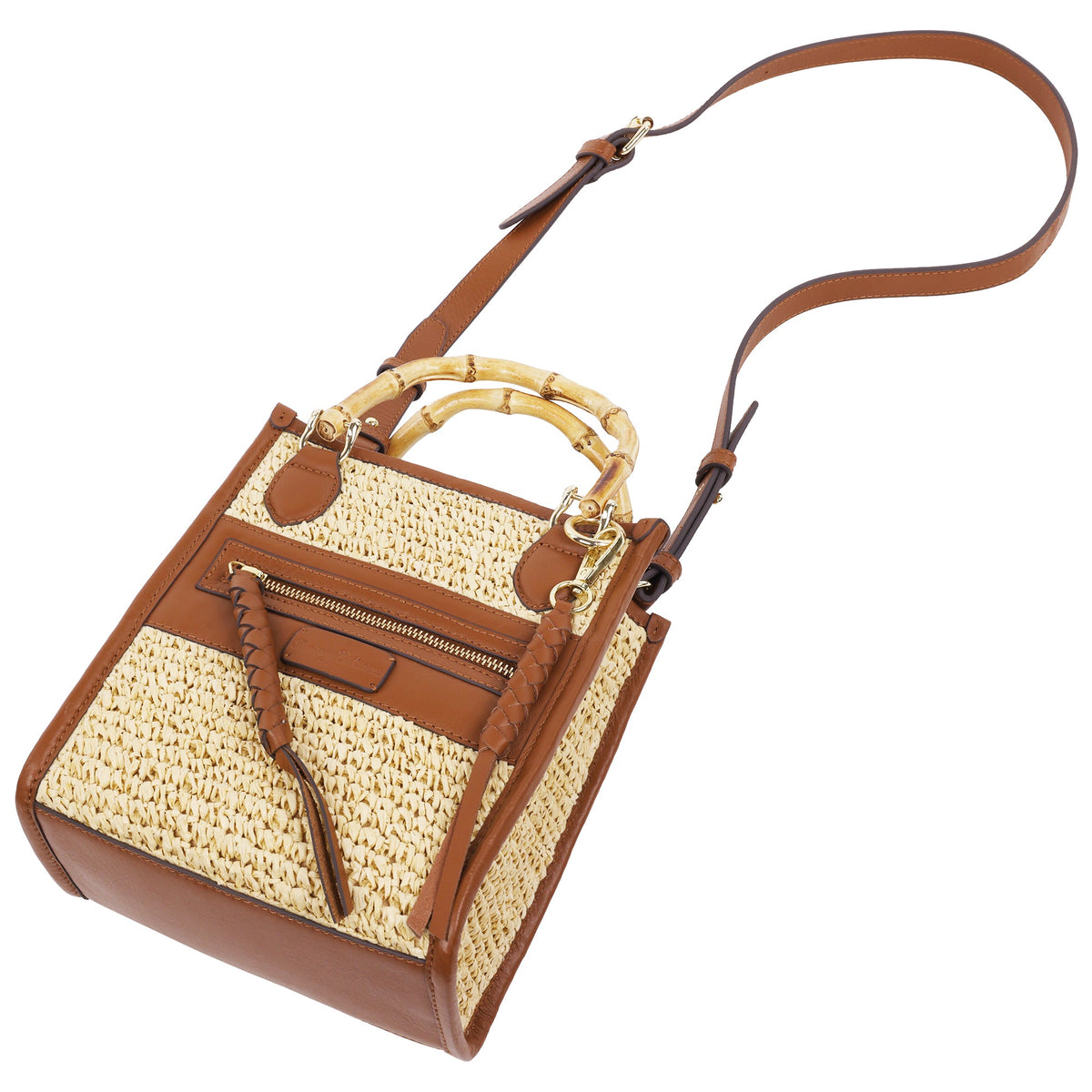 Bolso tote de cuero