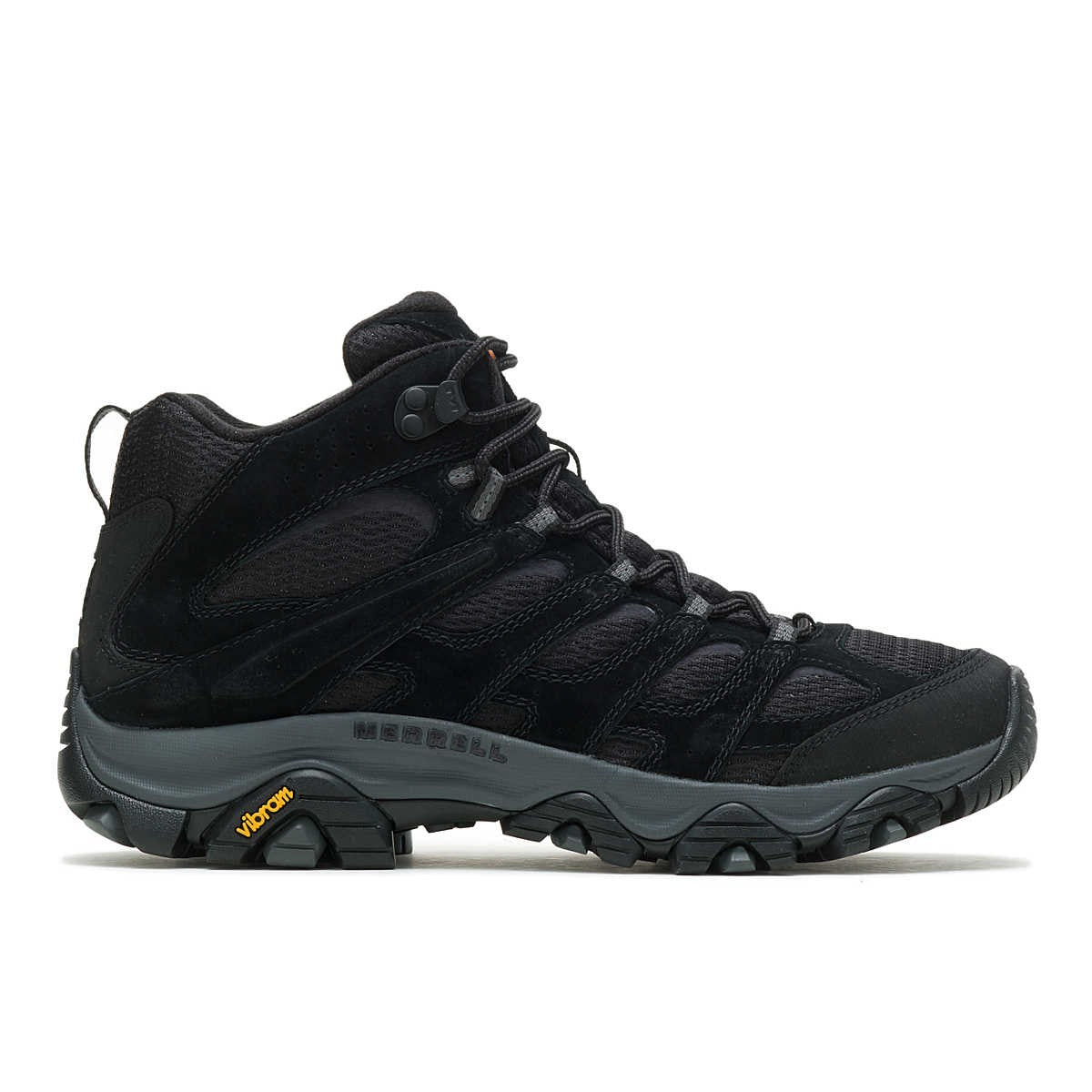 Botas de hombre con cordones color negro