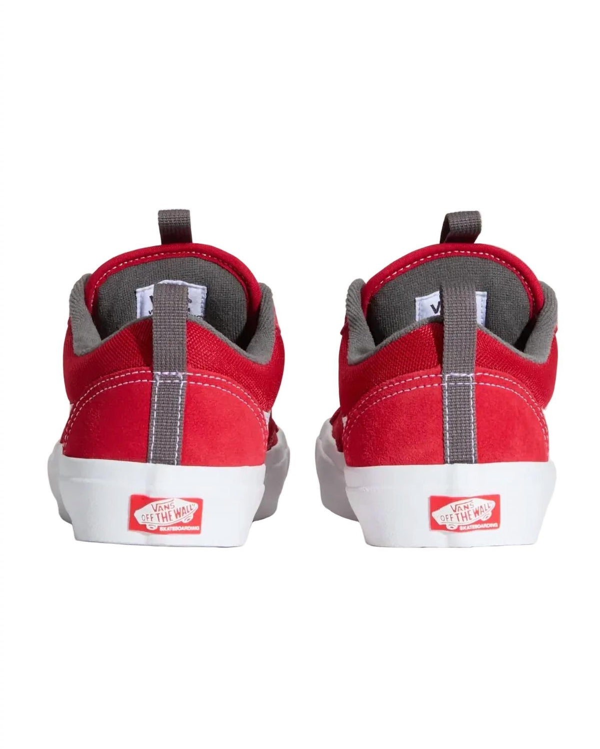 Zapatos de hombre color blanco y rojo