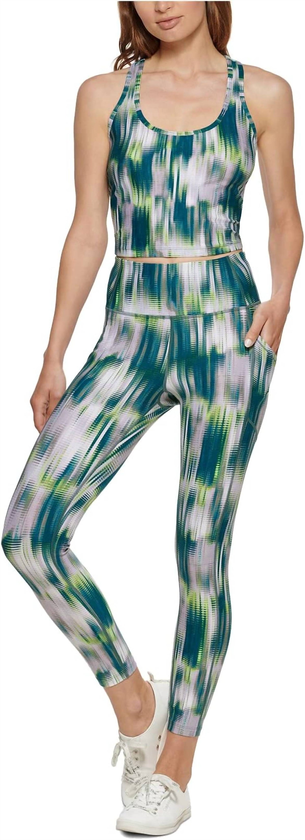 Leggings de tiro alto con estampado