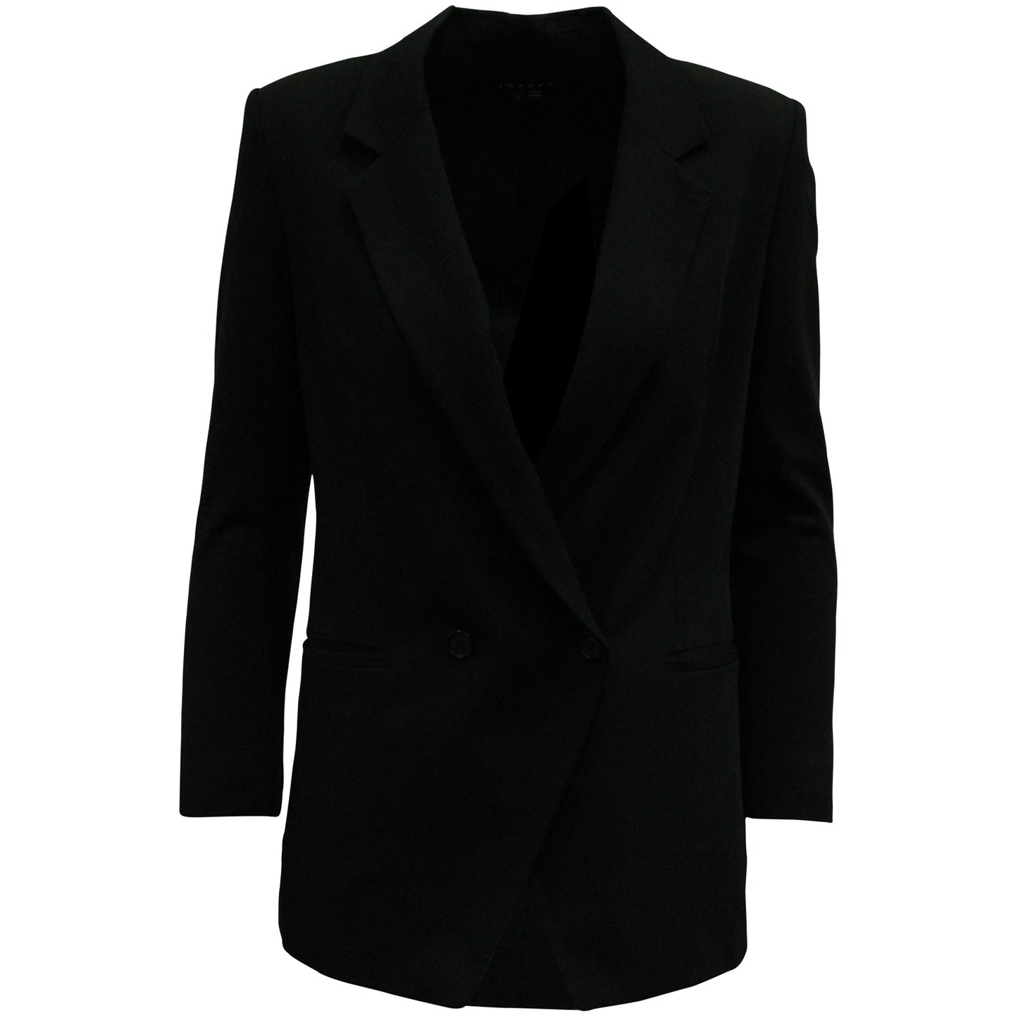 Chaqueta de lana color negro